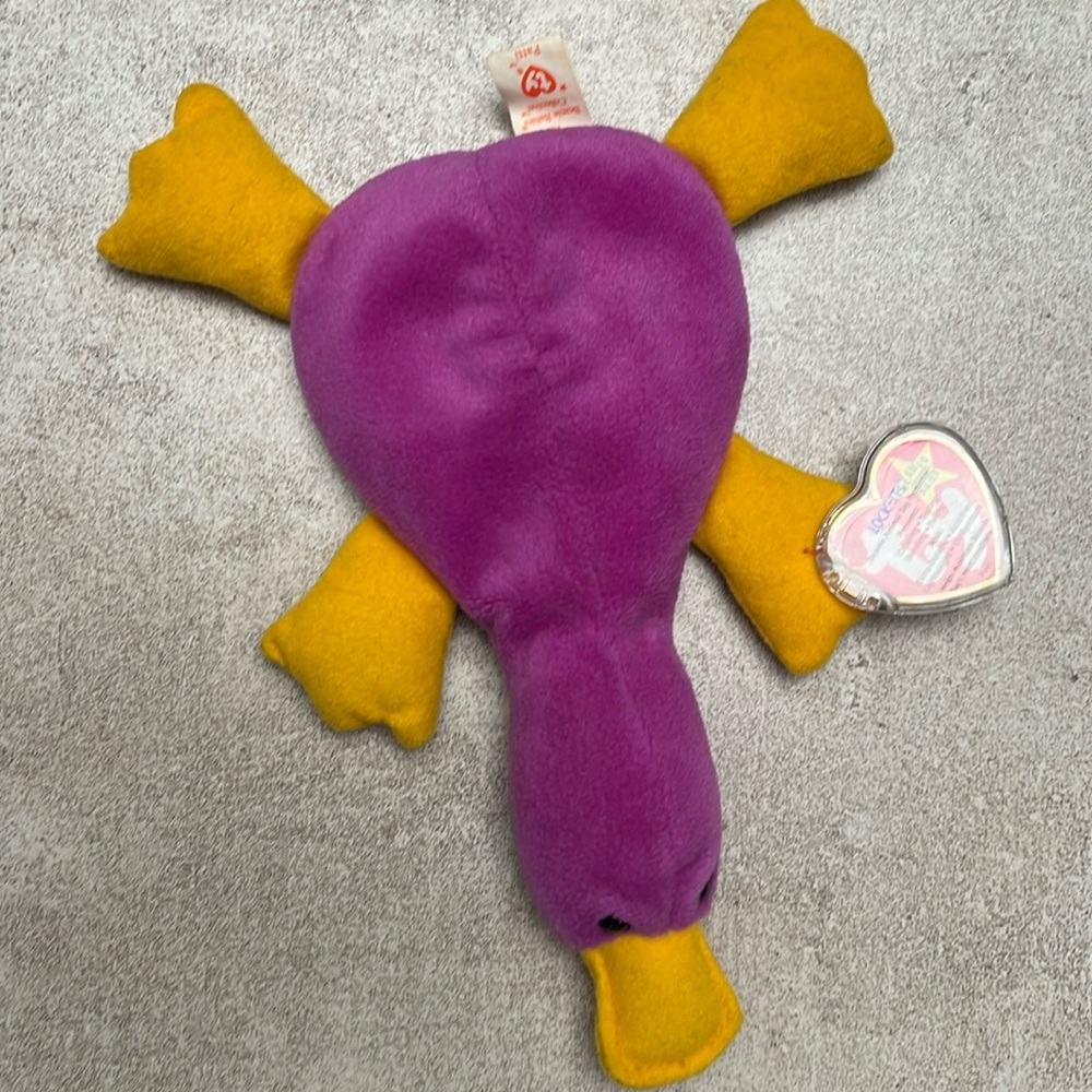 Rare TY Beanie Patti Platypus 1993
